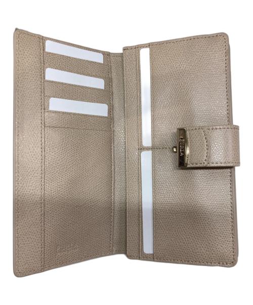 FURLA（フルラ）FURLA (フルラ) メトロポリス/ロングウォレット ベージュの古着・服飾アイテム