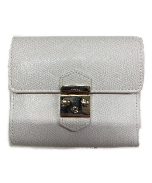 FURLA（フルラ）FURLA (フルラ) 2つ折り財布 ホワイトの古着・服飾アイテム