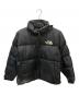 THE NORTH FACE（ザ ノース フェイス）の古着「ヌプシダウンジャケット」｜ブラック