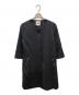 LANVIN en Bleu (ランバンオンブルー) ノーカラーコート ネイビー サイズ:M：4000円