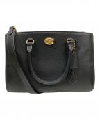 COACHコーチ）の古着「ブルック キャリーオール 28」｜ブラック