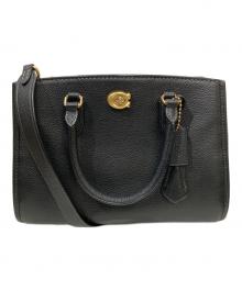 COACH（コーチ）の古着「ブルック キャリーオール 28」｜ブラック
