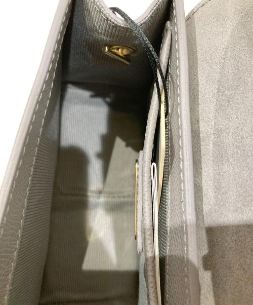 FURLA（フルラ）FURLA (フルラ) メトロポリスショルダーバッグ グレーの古着・服飾アイテム