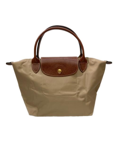 LONGCHAMP（ロンシャン）LONGCHAMP (ロンシャン) ルプリアージュ トートーバッグ ベージュの古着・服飾アイテム
