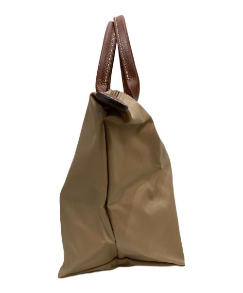 LONGCHAMP（ロンシャン）LONGCHAMP (ロンシャン) ルプリアージュ トートーバッグ ベージュの古着・服飾アイテム