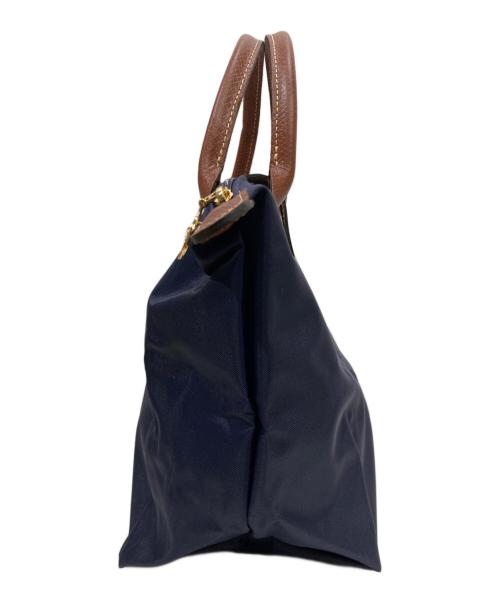 LONGCHAMP（ロンシャン）LONGCHAMP (ロンシャン) ルプリアージュ トートーバッグ ネイビーの古着・服飾アイテム