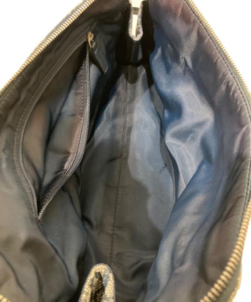 Christian Dior（クリスチャン ディオール）Christian Dior (クリスチャン ディオール) トロッターミニボストンバッグ ネイビーの古着・服飾アイテム