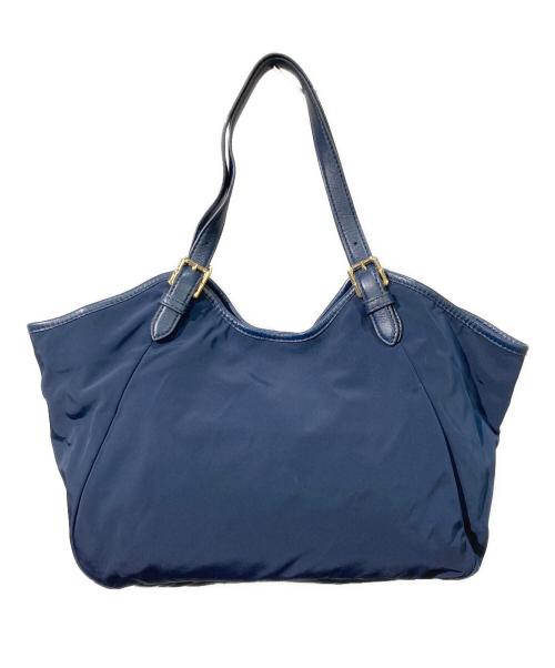 TORY BURCH（トリーバーチ）TORY BURCH (トリーバーチ) ナイロンバッグ ネイビーの古着・服飾アイテム