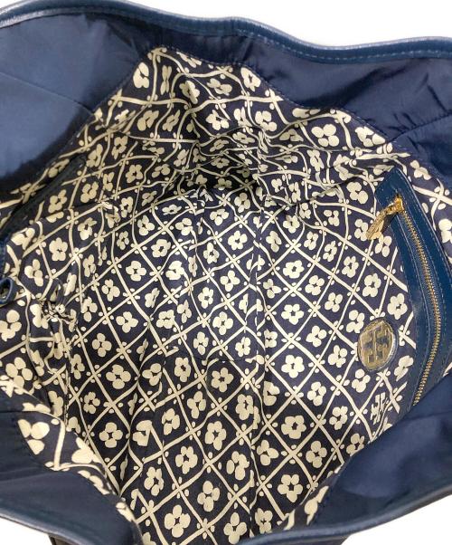 TORY BURCH（トリーバーチ）TORY BURCH (トリーバーチ) ナイロンバッグ ネイビーの古着・服飾アイテム