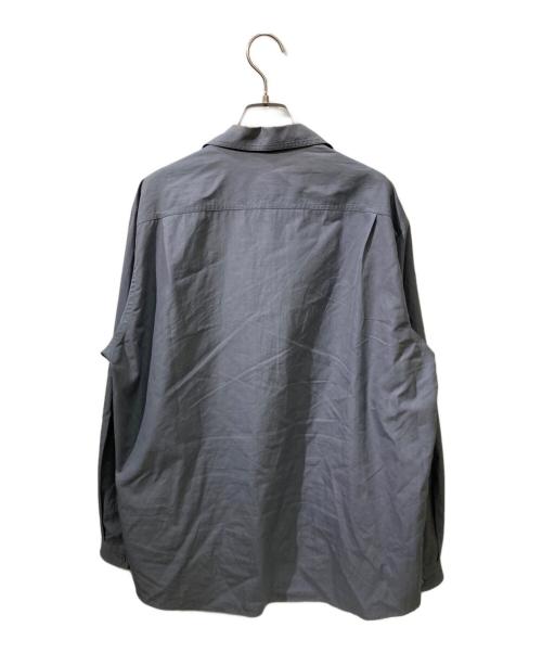AURALEE（オーラリー）AURALEE (オーラリー) WASHED FINX TWILL P／O SHIRTS グレー サイズ:3の古着・服飾アイテム