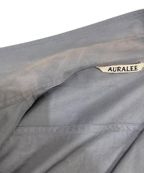 AURALEE（オーラリー）AURALEE (オーラリー) WASHED FINX TWILL P／O SHIRTS グレー サイズ:3の古着・服飾アイテム