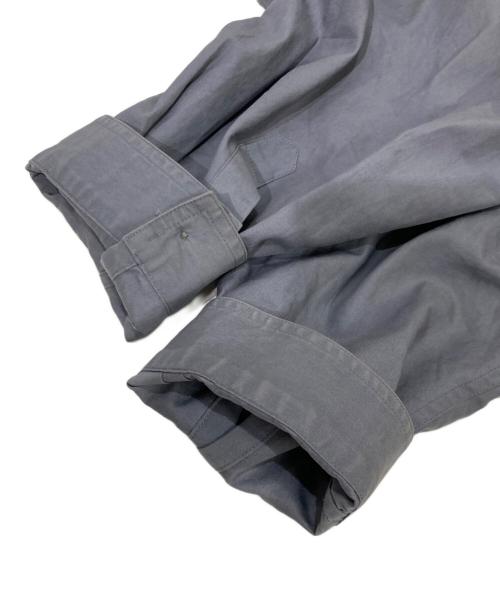 AURALEE（オーラリー）AURALEE (オーラリー) WASHED FINX TWILL P／O SHIRTS グレー サイズ:3の古着・服飾アイテム