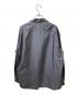 AURALEE (オーラリー) WASHED FINX TWILL P／O SHIRTS グレー サイズ:3：8000円