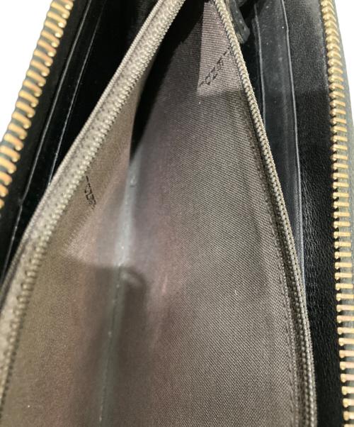 FENDI（フェンディ）FENDI (フェンディ) ズッカラウンドファスナーウォレット ブラウンの古着・服飾アイテム