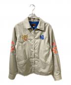 東洋エンタープライズトウヨウエンタープライズ）の古着「Late 1960s Style Cotton Vietnam Jacket “VIETNAM MAP”」｜ベージュ