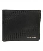 COLE HAANコールハーン）の古着「2つ折り財布」｜ブラック