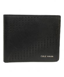 COLE HAAN（コールハーン）の古着「2つ折り財布」｜ブラック