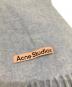 Acne studios (アクネ ストゥディオズ) フリンジウールスカーフ - ナロー パープル：10000円