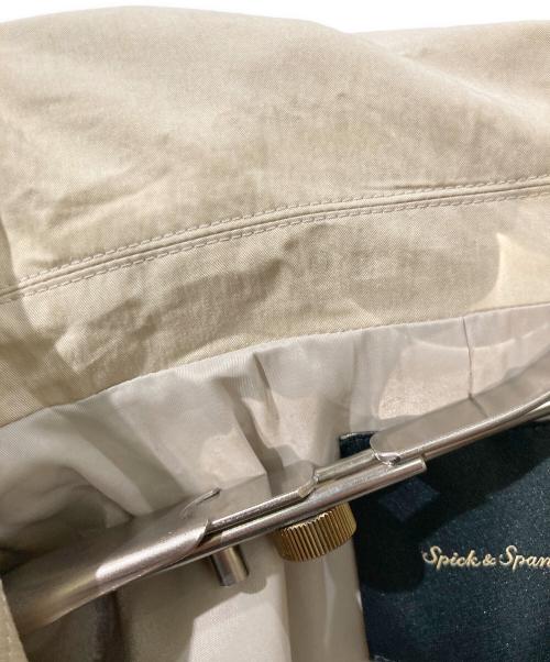 Spick and Span（スピック＆スパン）Spick and Span (スピック＆スパン) エアリーギャバジンコート ベージュ サイズ:38の古着・服飾アイテム
