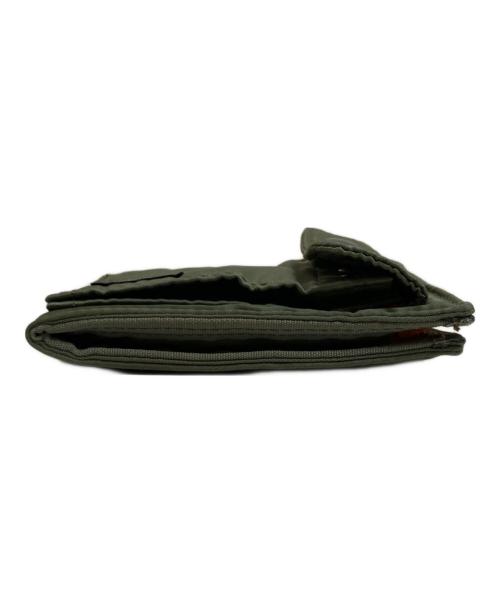 PORTER（ポーター）PORTER (ポーター) TANKER POCKET WALLET3 オリーブの古着・服飾アイテム