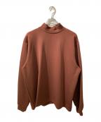 steinシュタイン）の古着「OVERSIZED HIGH NECK LS」｜ブラウン