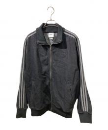 adidas Originals（アディダスオリジナル）の古着「デニム ファイヤーバード トラックトップ」｜ブラック