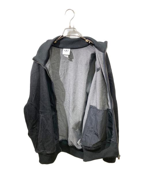 adidas Originals（アディダスオリジナル）adidas Originals (アディダスオリジナル) デニム ファイヤーバード トラックトップ ブラック サイズ:Lの古着・服飾アイテム