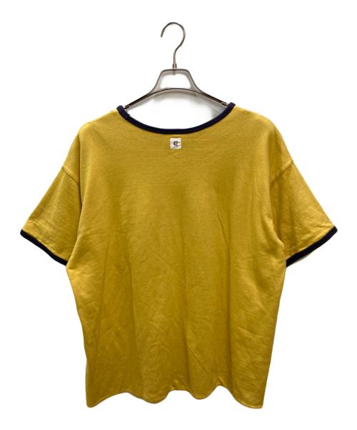 WAREHOUSE（ウエアハウス）WAREHOUSE (ウエアハウス) USN リバーシブル Ｔシャツ ネイビー×イエロー サイズ:42の古着・服飾アイテム