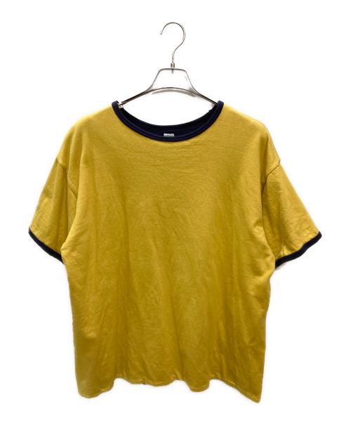 WAREHOUSE（ウエアハウス）WAREHOUSE (ウエアハウス) USN リバーシブル Ｔシャツ ネイビー×イエロー サイズ:42の古着・服飾アイテム