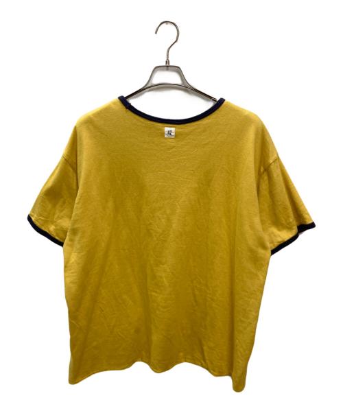 WAREHOUSE（ウエアハウス）WAREHOUSE (ウエアハウス) USN リバーシブル Ｔシャツ ネイビー×イエロー サイズ:42の古着・服飾アイテム