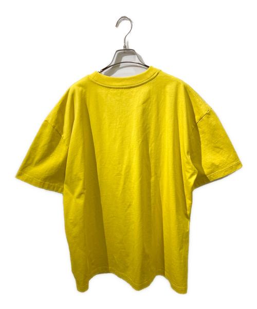 Acne studios（アクネ ストゥディオズ）Acne studios (アクネ ストゥディオズ) LOGO RELAXED UNISEX FIT T-SHIRT イエロー サイズ:Mの古着・服飾アイテム