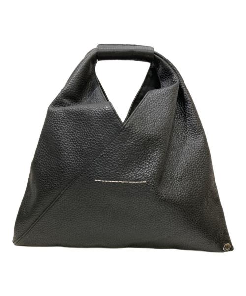 MM6 Maison Margiela（エムエムシックスメゾンマルジェラ）MM6 Maison Margiela (エムエムシックスメゾンマルジェラ) Japanese レザートートバッグ ミニ ブラックの古着・服飾アイテム