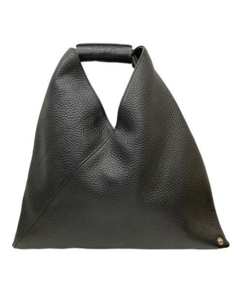 MM6 Maison Margiela（エムエムシックスメゾンマルジェラ）MM6 Maison Margiela (エムエムシックスメゾンマルジェラ) Japanese レザートートバッグ ミニ ブラックの古着・服飾アイテム