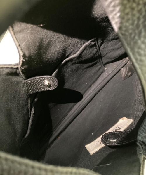 MM6 Maison Margiela（エムエムシックスメゾンマルジェラ）MM6 Maison Margiela (エムエムシックスメゾンマルジェラ) Japanese レザートートバッグ ミニ ブラックの古着・服飾アイテム