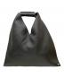 MM6 Maison Margiela (エムエムシックスメゾンマルジェラ) Japanese レザートートバッグ ミニ ブラック：20000円