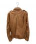 DIESEL (ディーゼル) ラムレザージャケット ベージュ サイズ:M：8000円