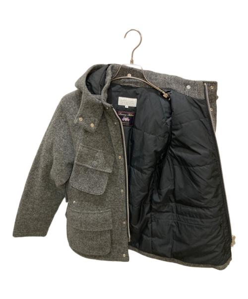MACKINTOSH PHILOSOPHY（マッキントッシュ フィロソフィー）MACKINTOSH PHILOSOPHY (マッキントッシュ フィロソフィー) MOONツイードハンティングジャケット グレー サイズ:38の古着・服飾アイテム