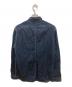 DIESEL (ディーゼル) ロゴワッペンデニムシャツ インディゴ サイズ:L：6000円