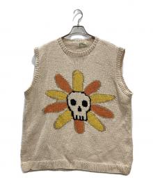 mcmachon woolen（マクマーンウーレン）の古着「ニットベスト」｜ベージュ