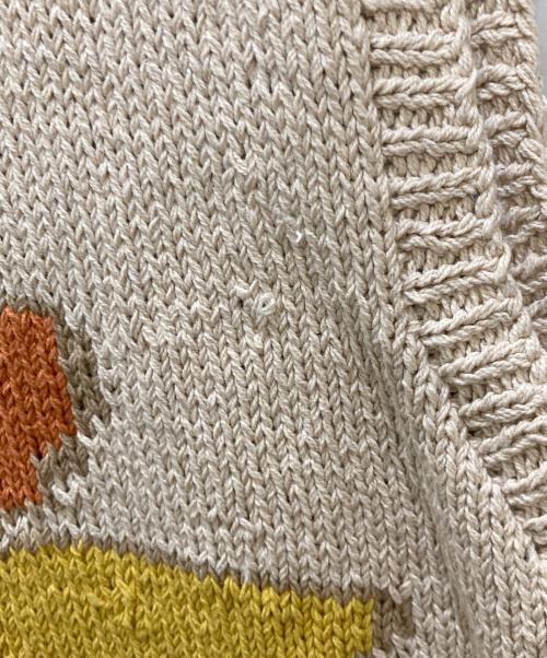 mcmachon woolen（マクマーンウーレン）MCMACHON WOOLEN (マクマーンウーレン) ニットベスト ベージュ サイズ:ーの古着・服飾アイテム