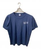 RUSSELL ATHLETICラッセルアスレチック）の古着「80SヴィンテージTシャツ」｜ネイビー