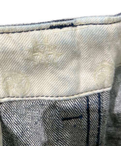 SAMURAI JEANS（サムライジーンズ）SAMURAI JEANS (サムライジーンズ) 15ozデニムワイドトラウザーズ インディゴ サイズ:W35の古着・服飾アイテム