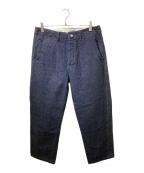 SAMURAI JEANSサムライジーンズ）の古着「15ozデニムワイドトラウザーズ」｜インディゴ