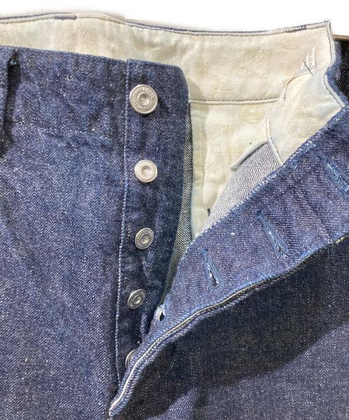 SAMURAI JEANS（サムライジーンズ）SAMURAI JEANS (サムライジーンズ) 15ozデニムワイドトラウザーズ インディゴ サイズ:88.5cm (W35)の古着・服飾アイテム