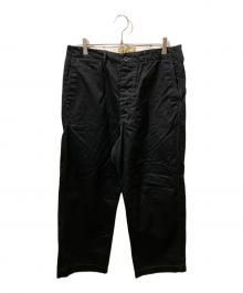 BUZZ RICKSON'S（バズリクソンズ）の古着「WILLIAM GIBSON COLLECTION Type BLACK CHINO 1942 MODEL / チノパン」｜ブラック