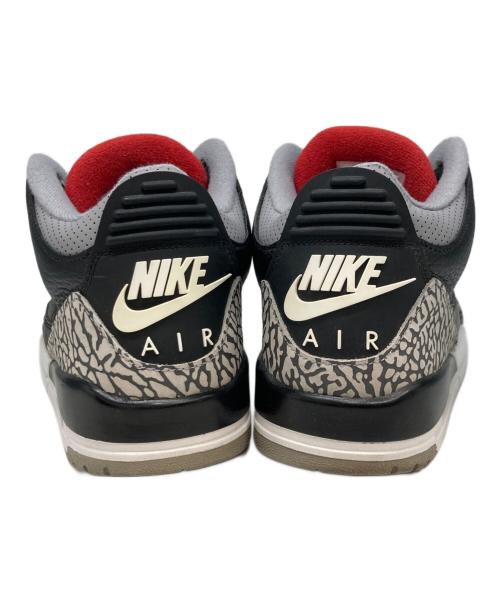 NIKE（ナイキ）NIKE (ナイキ) AIR Jordan 3 Retro OG Cement ブラック サイズ:US8の古着・服飾アイテム