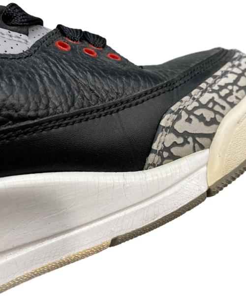 NIKE（ナイキ）NIKE (ナイキ) AIR Jordan 3 Retro OG Cement ブラック サイズ:US8の古着・服飾アイテム