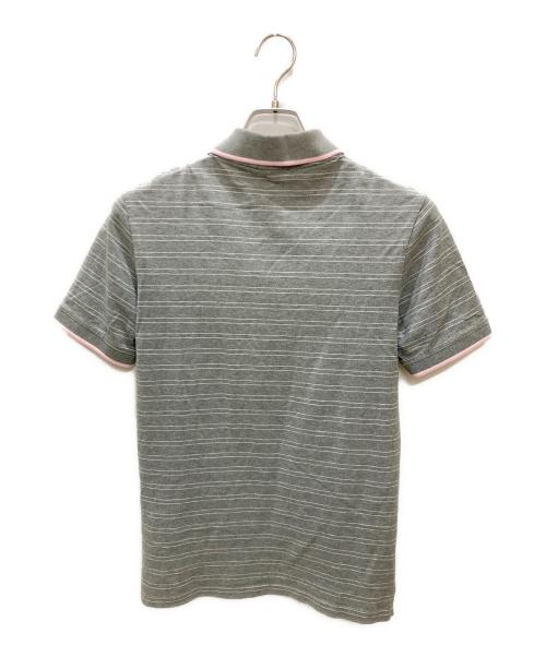 BURBERRY BLACK LABEL（バーバリーブラックレーベル）BURBERRY BLACK LABEL (バーバリーブラックレーベル) ポロシャツ グレー サイズ:Mの古着・服飾アイテム