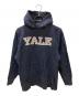 Champion（チャンピオン）の古着「YALE スウェットパーカー」｜ネイビー