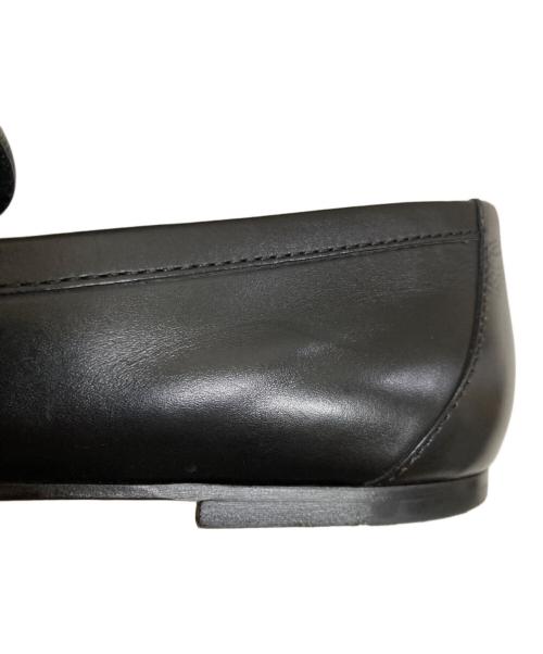 TOD'S（トッズ）TOD'S (トッズ) KATE LEATHER LOAFERS ブラック サイズ:37の古着・服飾アイテム